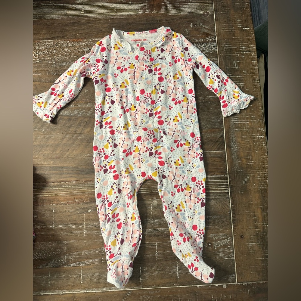 Magnetic Me floral onesie